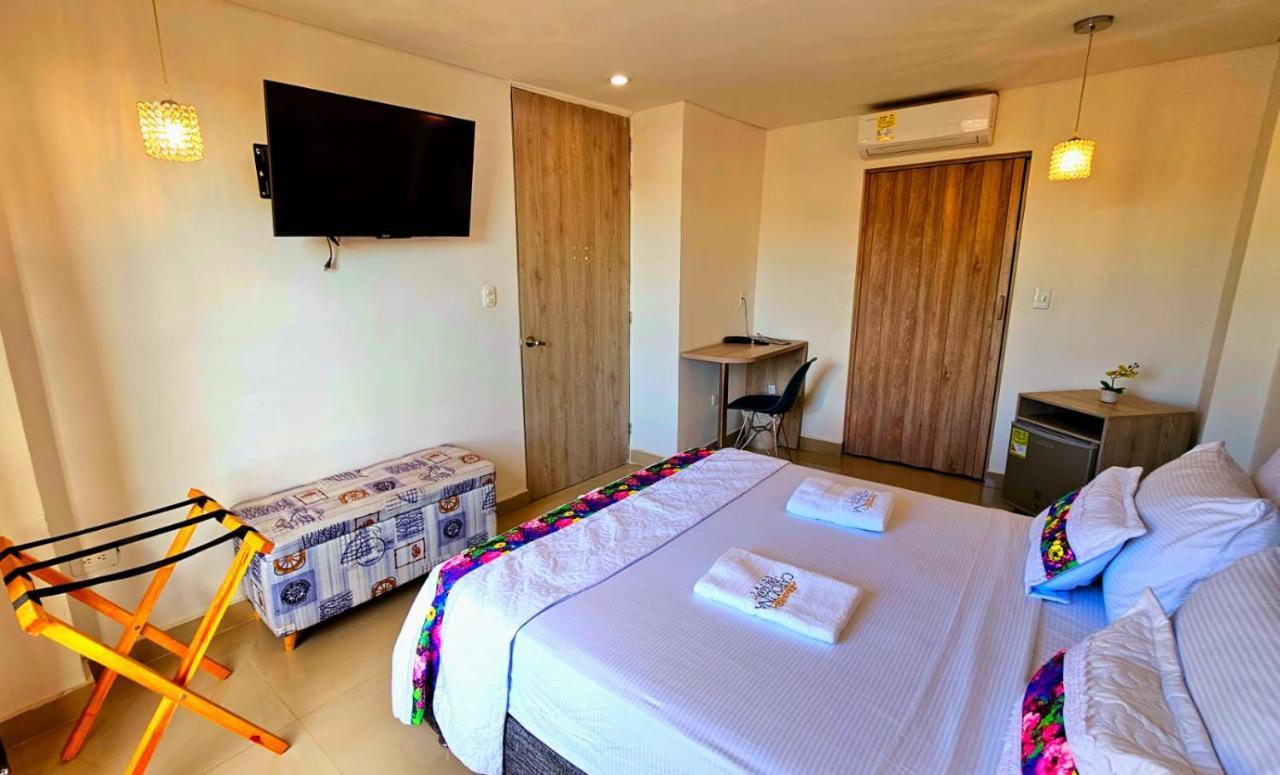 Hotel Carolina Del Mar Санта Марта Екстериор снимка